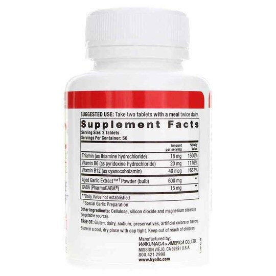 Kyolic Formula 101 Stress & Fatigue Relief, KYO